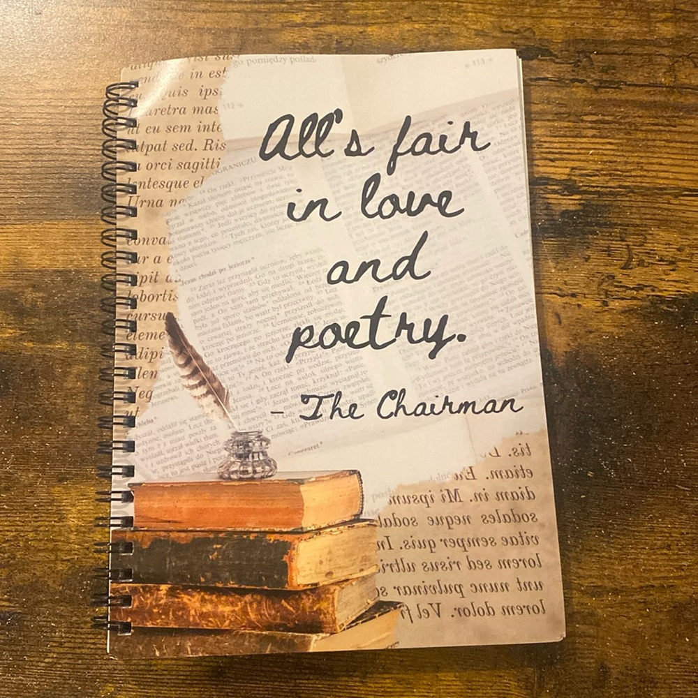 Taylor Swift TTPD Tortured Poets Journal Notebook